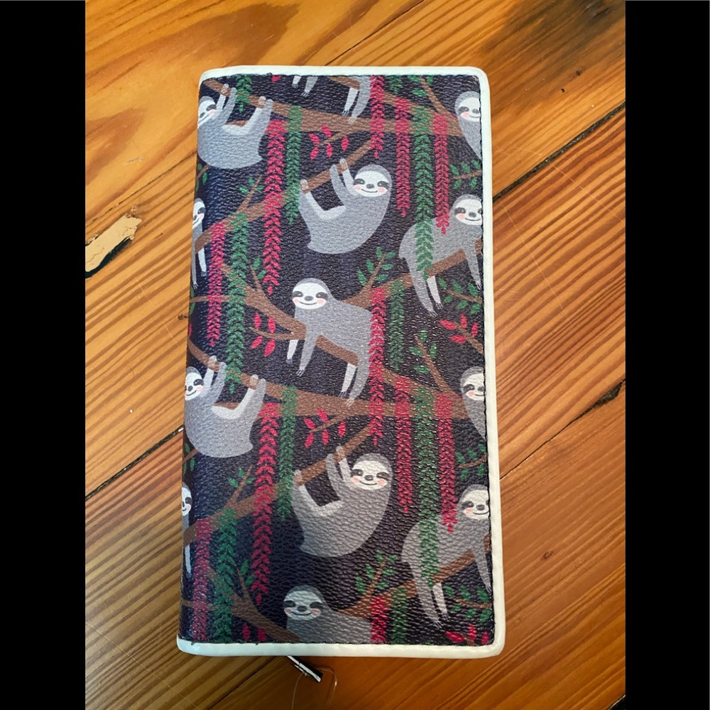 Sloth themed wallet
